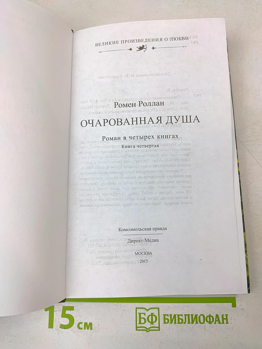 Очарованная душа. Книга 4, том 1