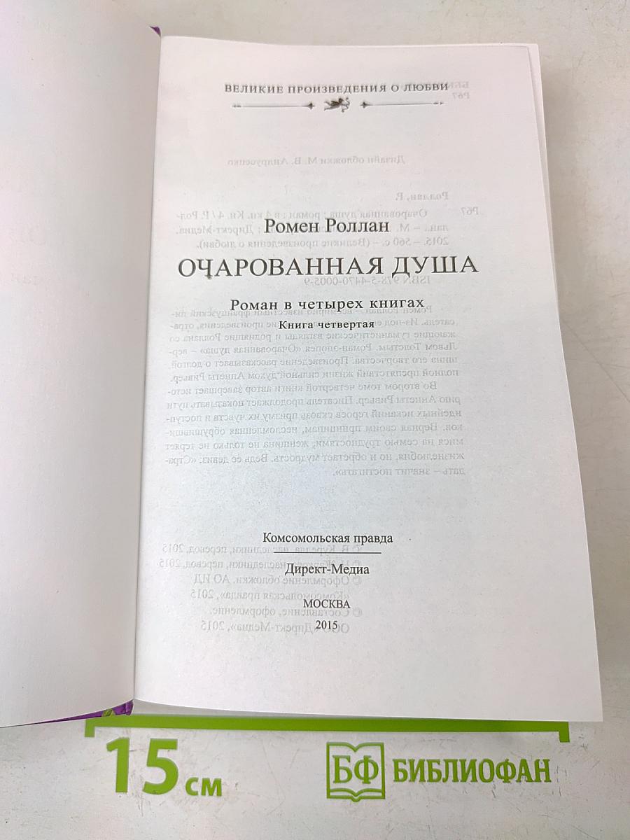 Очарованная душа. Книга 4, том 2
