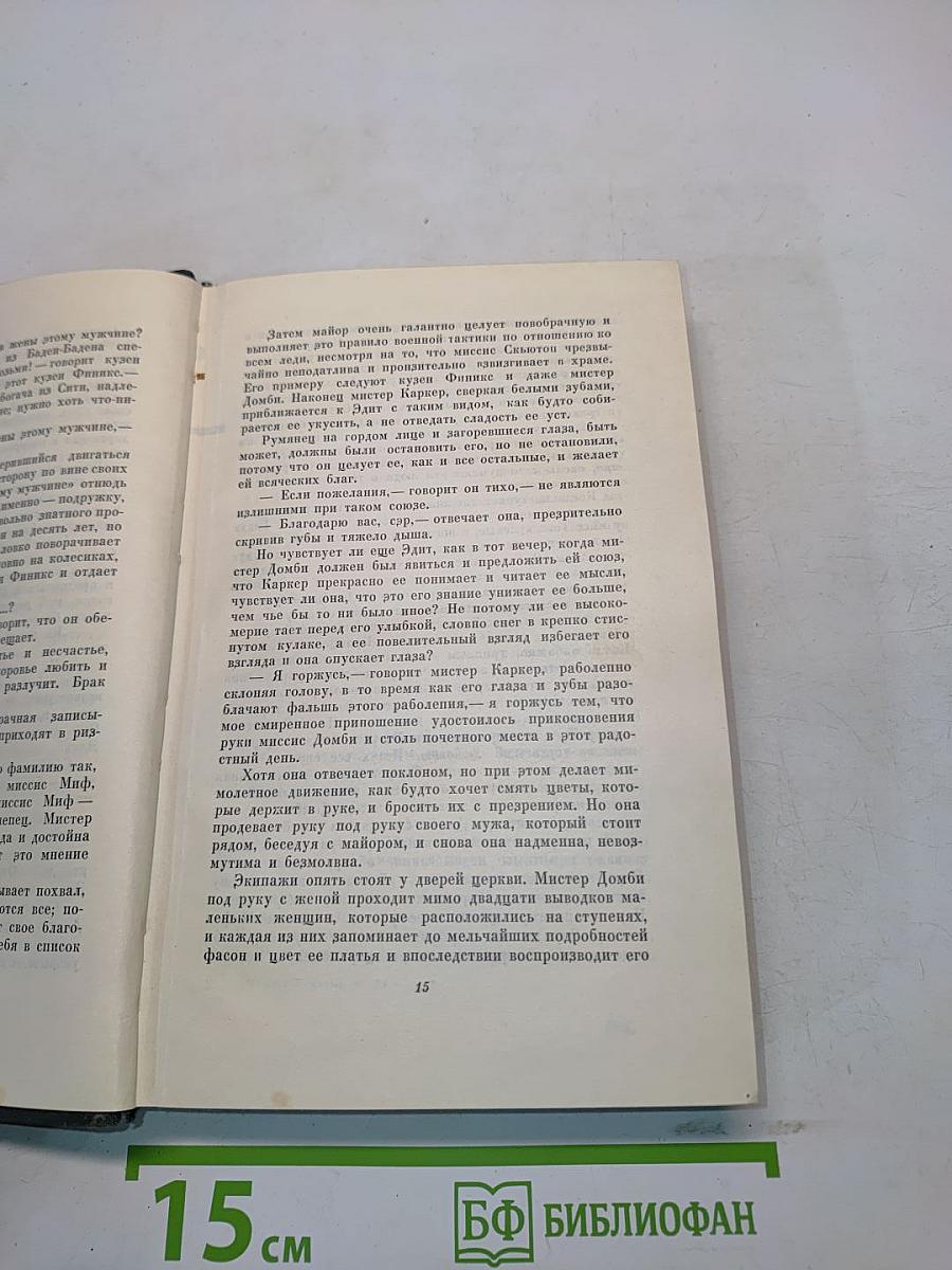 Собрание сочинений. Том четырнадцатый. Торговый дом Домби и сын. Том первый