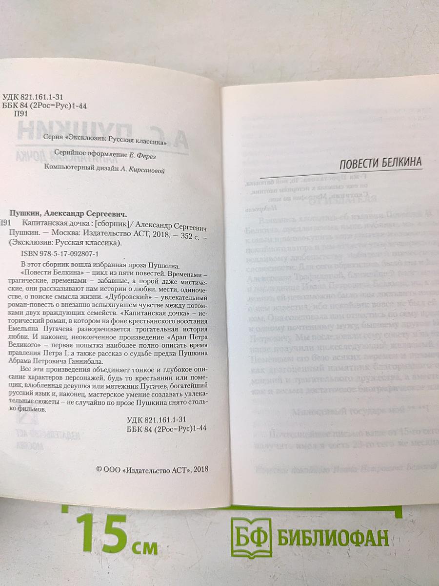 Капитанская дочка