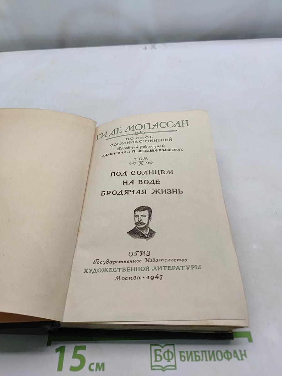Полное собрание сочинений. Том 10. Под солнцем на воде. Бродячая жизнь