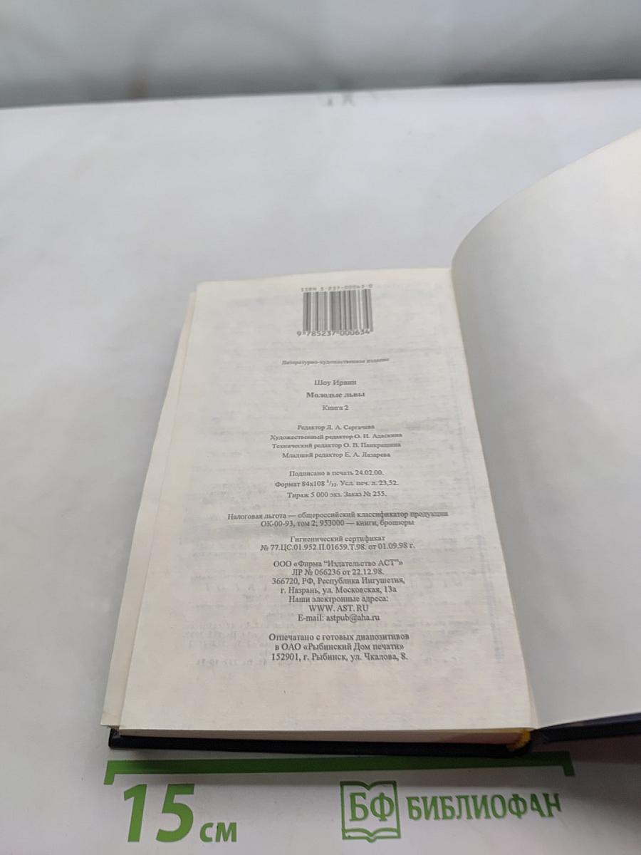 Молодые львы. Книга 2