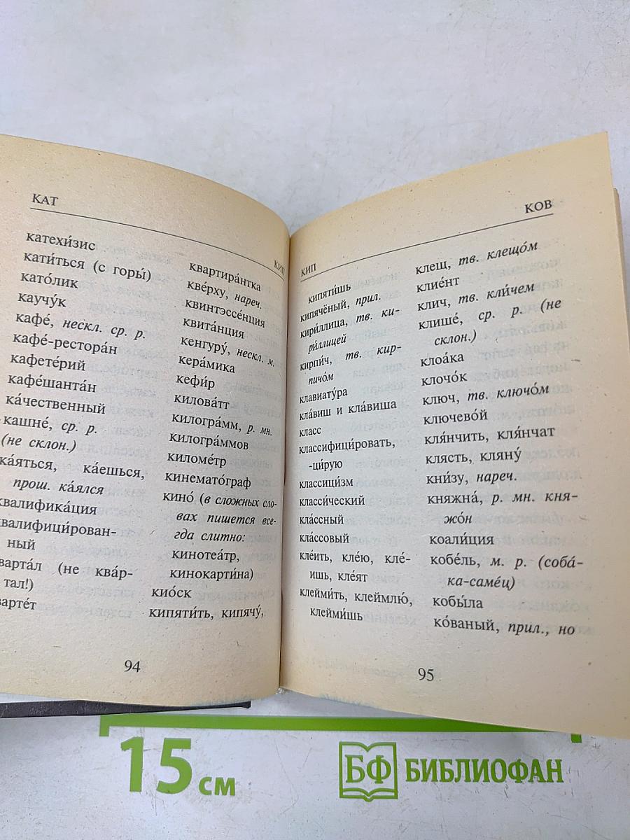 Русский орфографический словарь. Словарь для школьников с грамматическим приложением