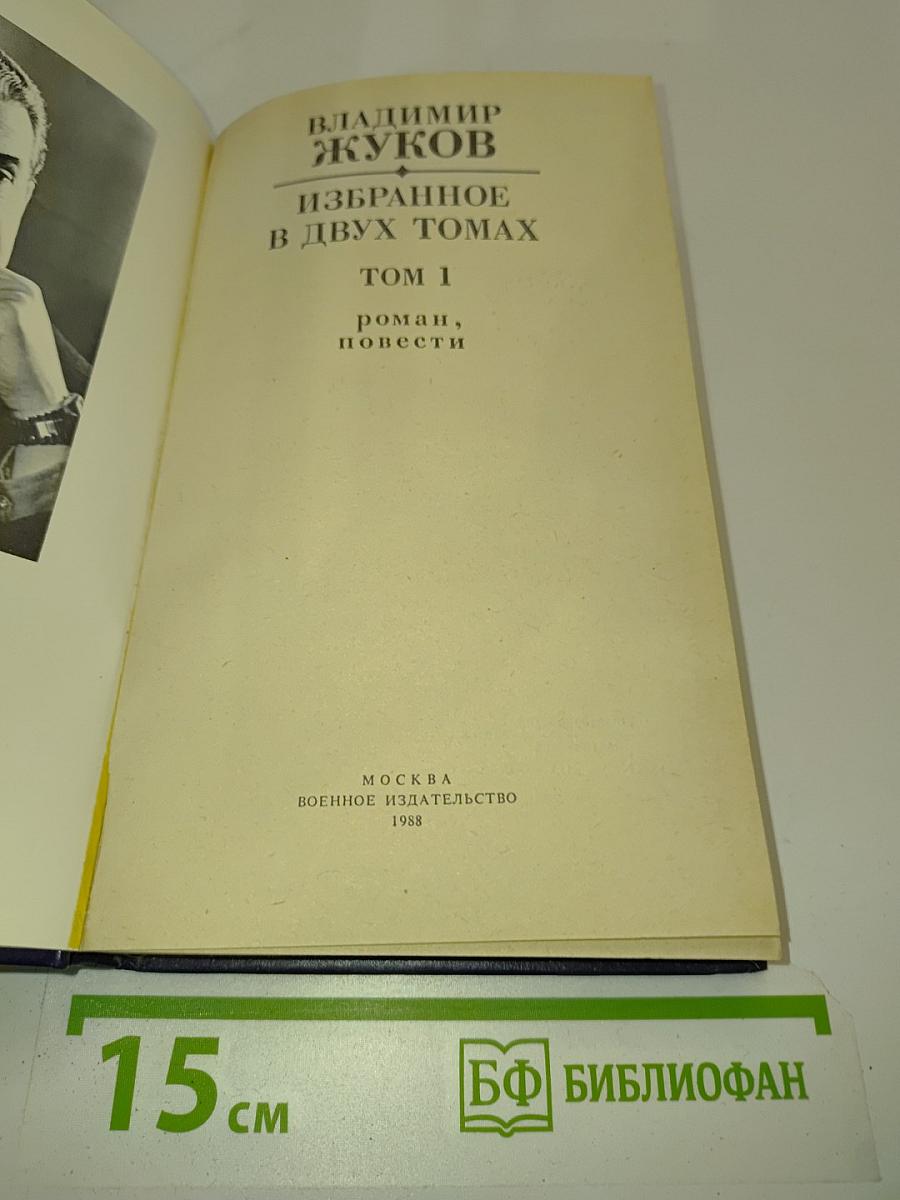 Избранное в двух томах. Том 1. Роман, повести
