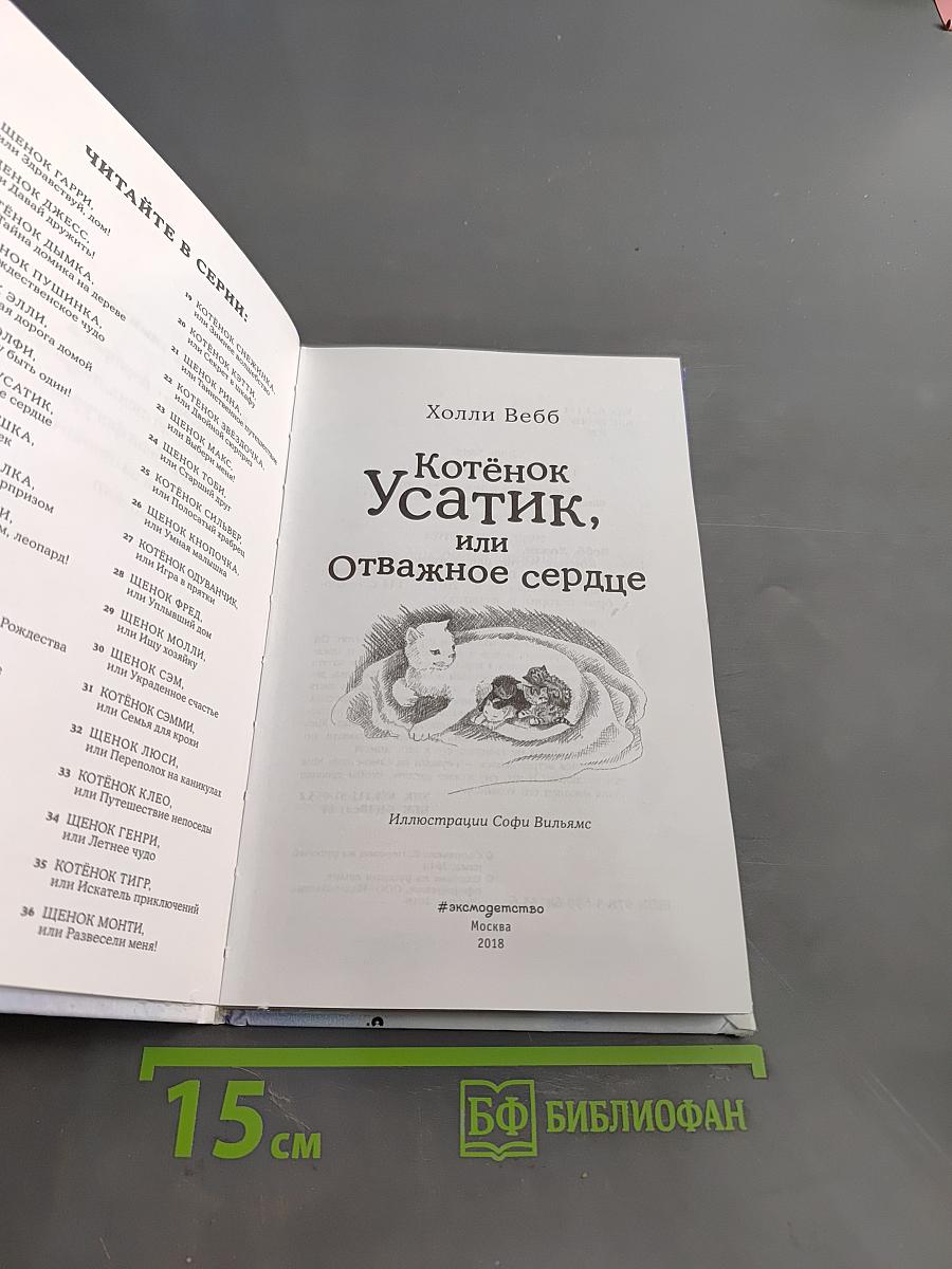 Котёнок Усатик, или Отважное сердце