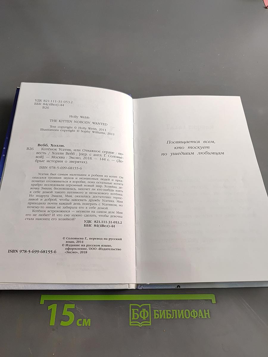 Котёнок Усатик, или Отважное сердце