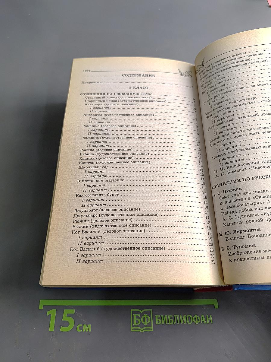 1300 Большой сборник сочинений медалистов по русской и зарубежной литературе 5-11 классы