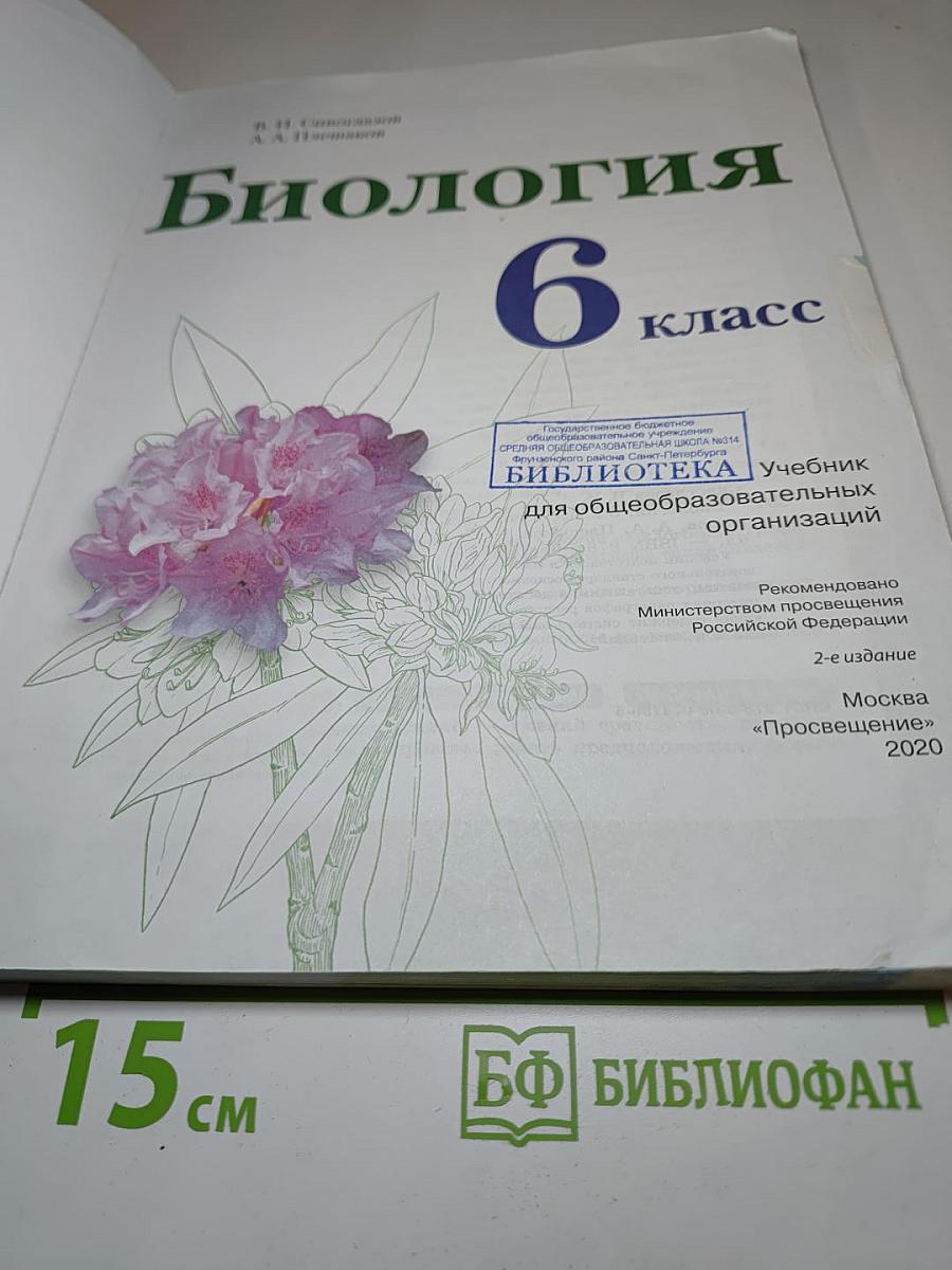 Биология 6 класс