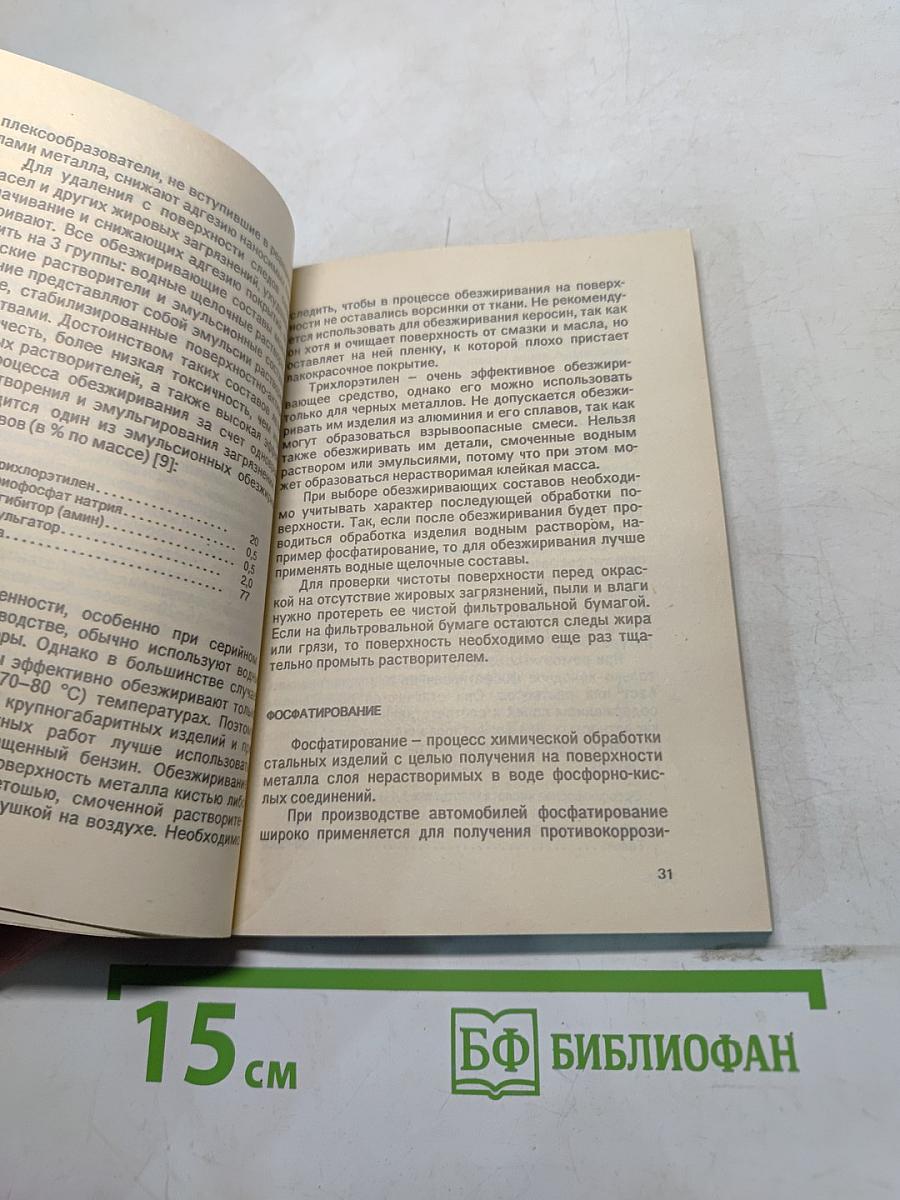 Восстановление лакокрасочного покрытия легкового автомобиля. Советы автолюбителям