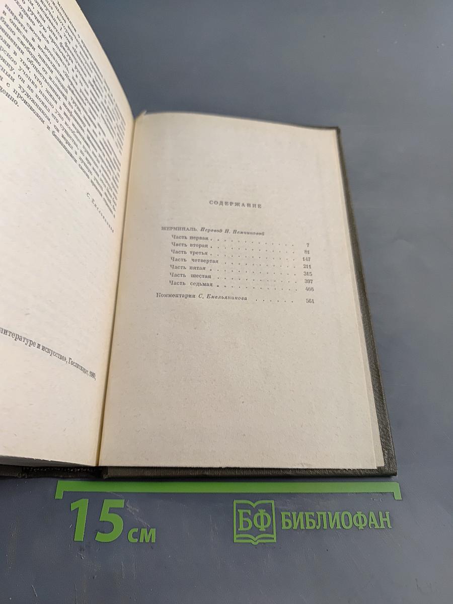 Собрание сочинений. Том десятый. Ругон-Маккары. Жерминаль