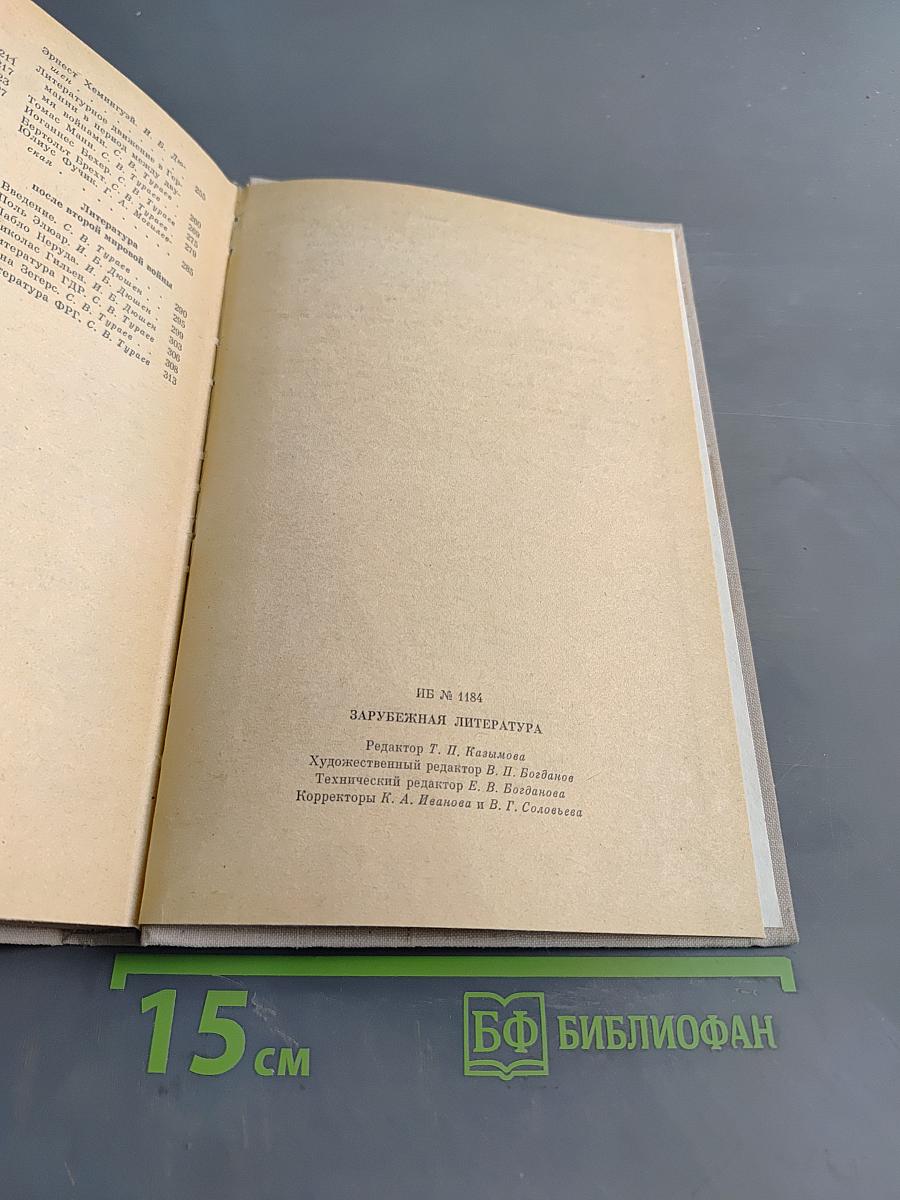 Зарубежная литература. Пособие по факультативному курсу для учащихся VIII-X кл. Изд. 3-е.