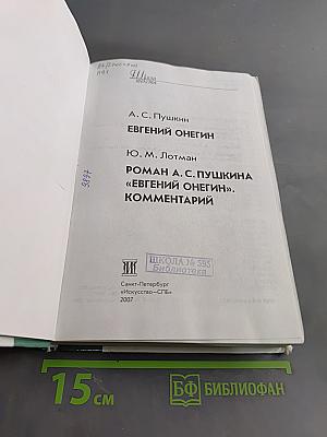 Евгений Онегин. Роман А. С. Пушкина. Комментарий