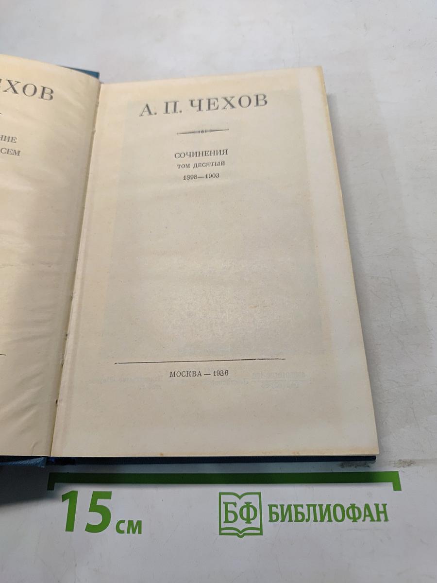 Сочинения. Том десятый. 1898-1903