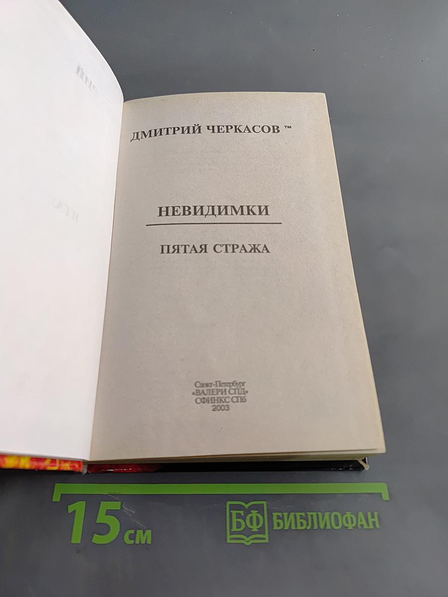 Невидимки. Пятая стража