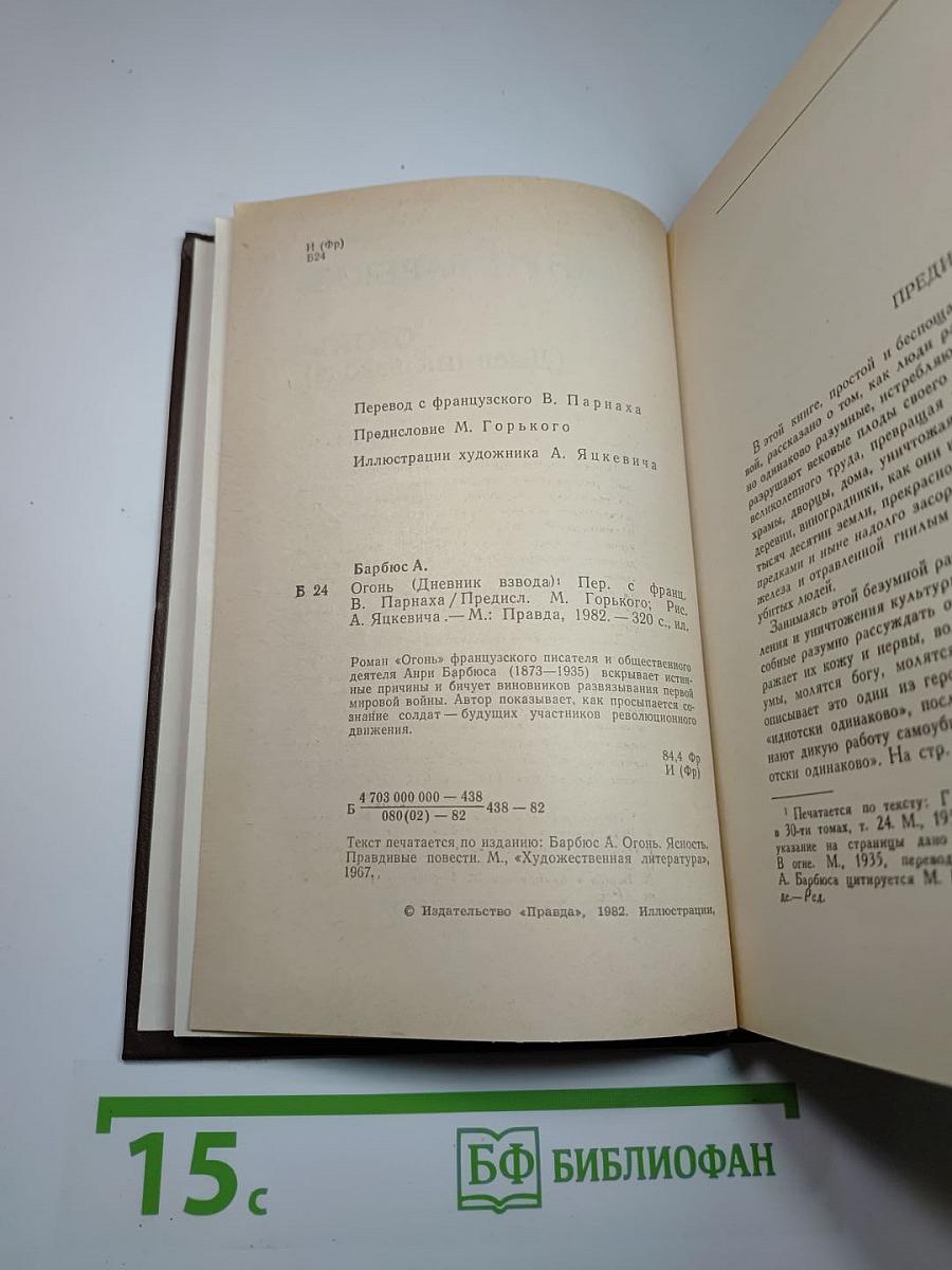 Огонь (Дневник взвода)