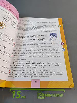 Русский язык. 3 класс. Учебник для общеобразовательных организаций. В двух частях. Часть 2