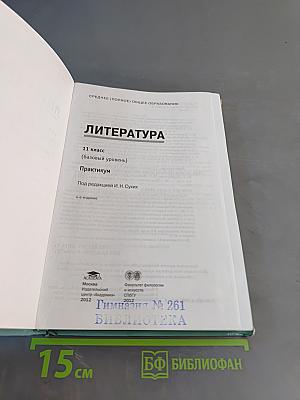 Литература. Практикум. 11 класс (базовый уровень)