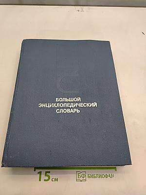 Большой энциклопедический словарь. Том 1