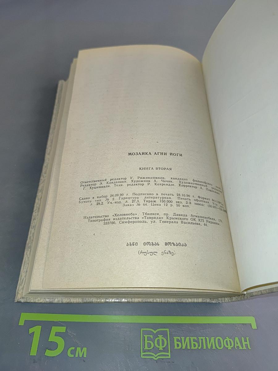Мозаика Агни Йоги. Книга 2