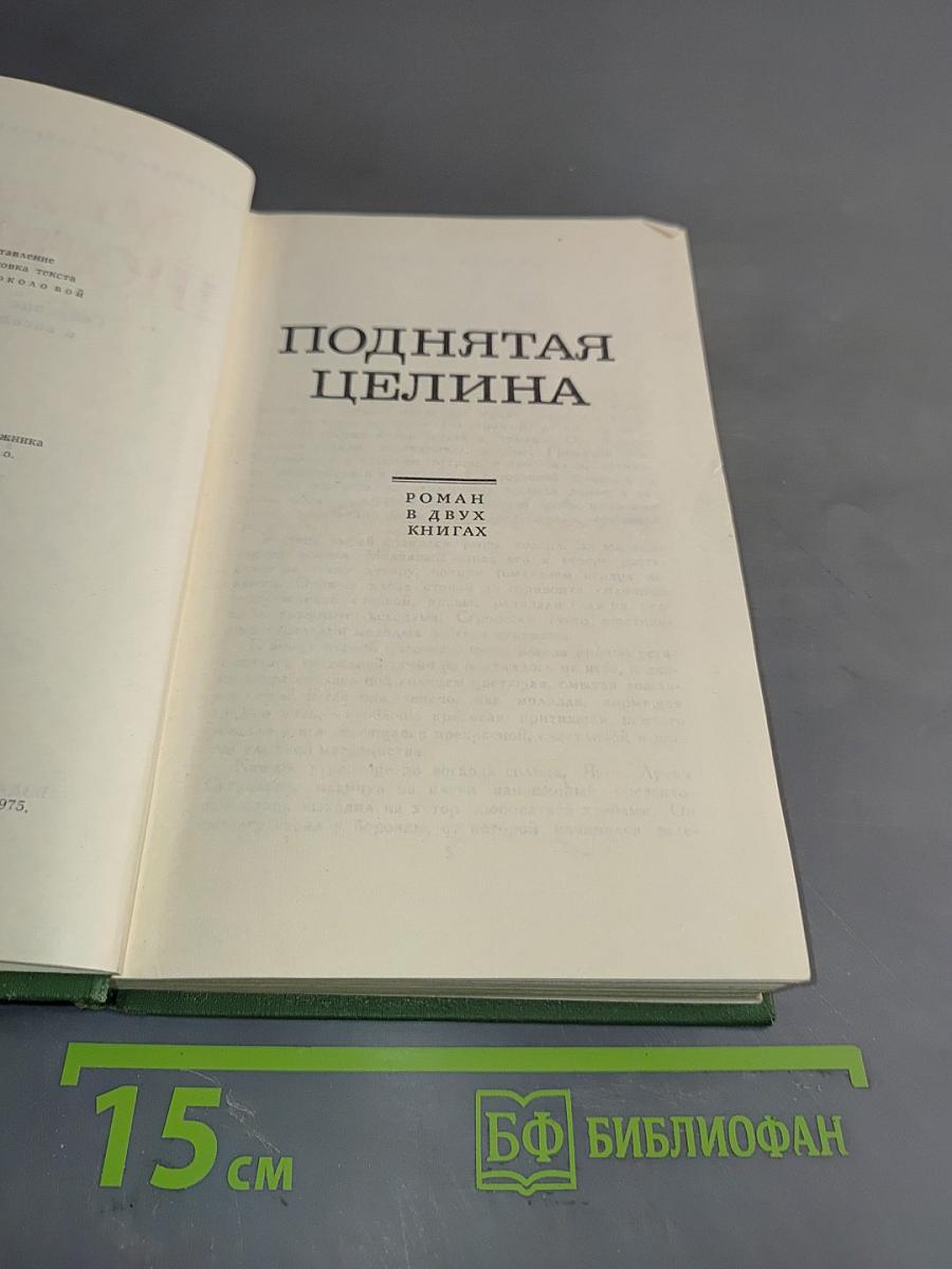Поднятая целина. Роман в двух книгах. Книга 6
