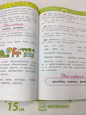 Русский язык. 2 класс. Учебник для общеобразовательных учреждений с приложением на электронном носителе. В двух частях. Часть 1