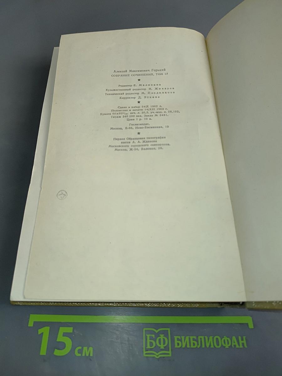 Собрание сочинений. Том 17. Пьесы 1908-1935