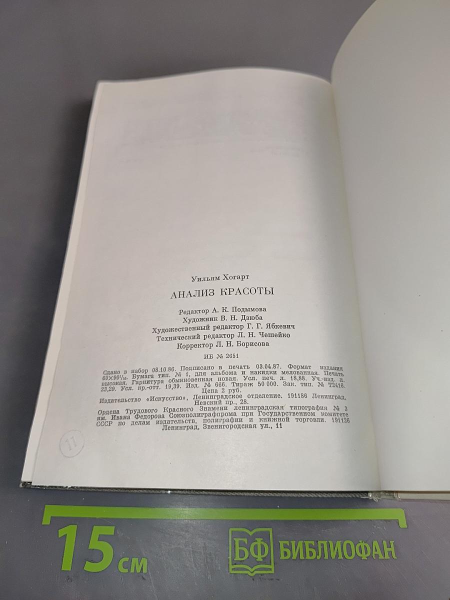 Анализ красоты