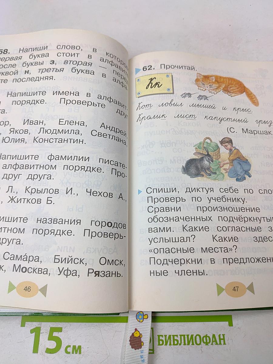 Русский язык. Учебник. 1 класс. Часть 1