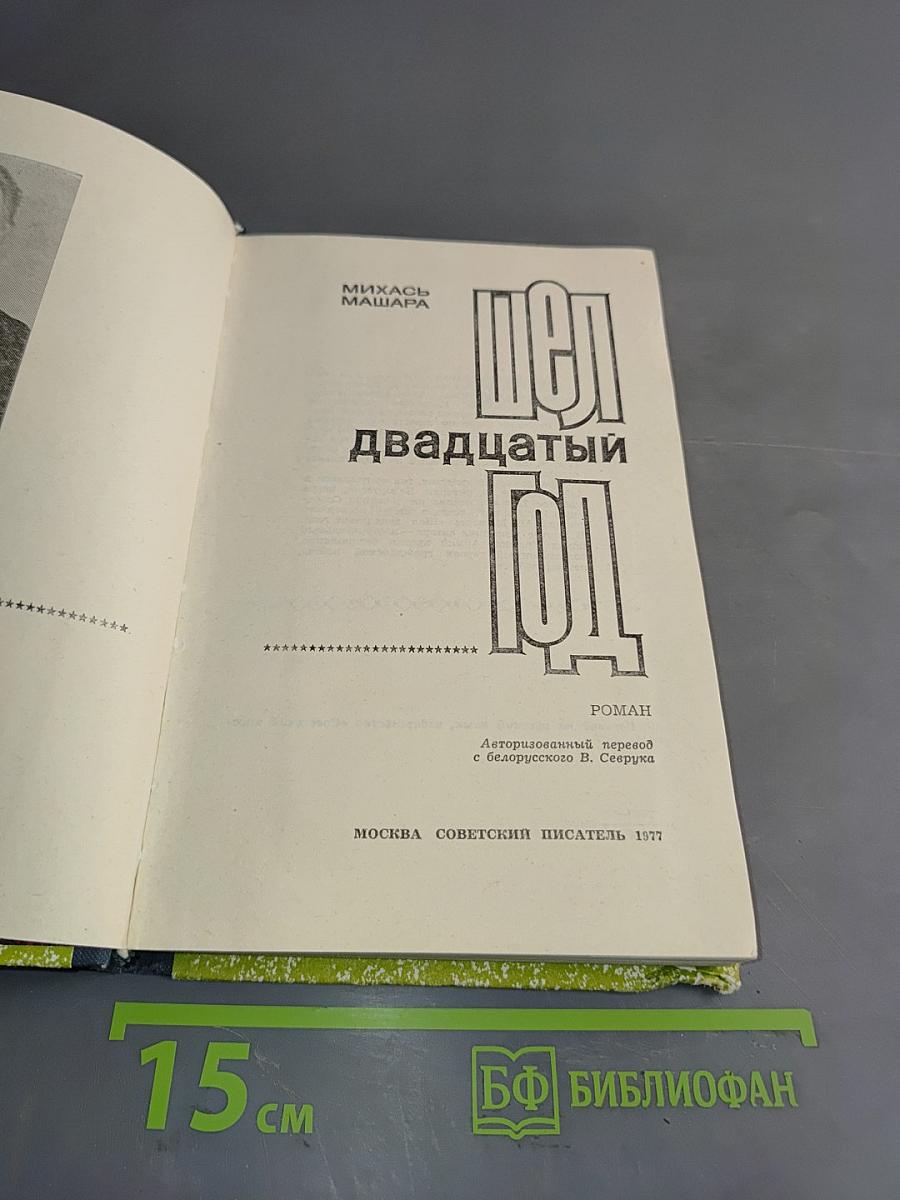 Шел двадцатый год