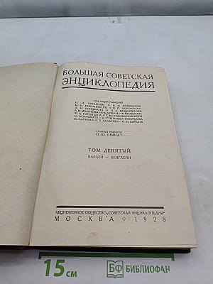 Большая Советская Энциклопедия. Том девятый. Варлен – Венглейн