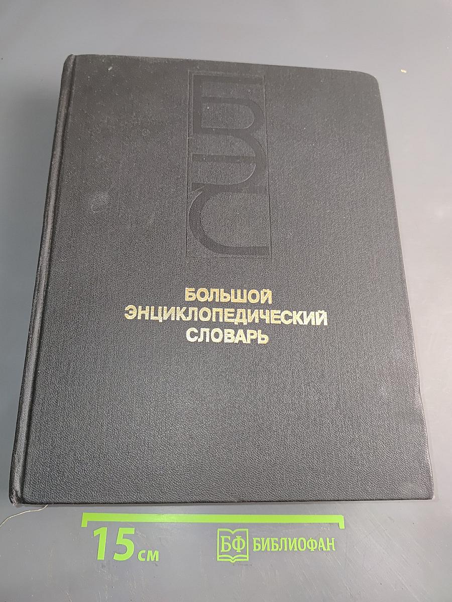 Большой энциклопедический словарь. Том 2