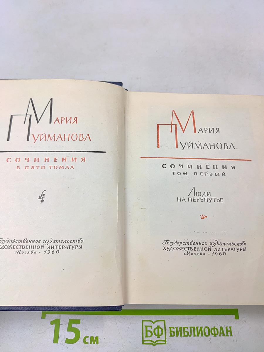 Сочинения в пяти томах. Том первый. Люди на перепутье
