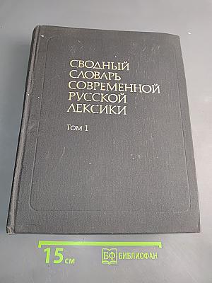 Сводный словарь современной русской лексики. Том 1
