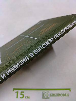 Контроль и ревизия в бытовом обслуживании