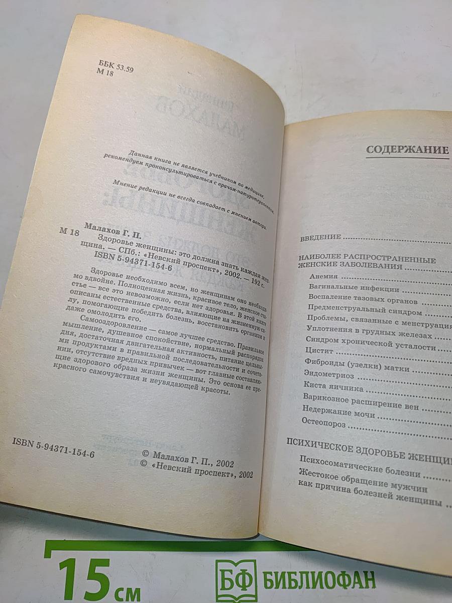 Здоровье женщины: это должна знать каждая женщина