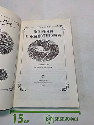 Встречи с животными