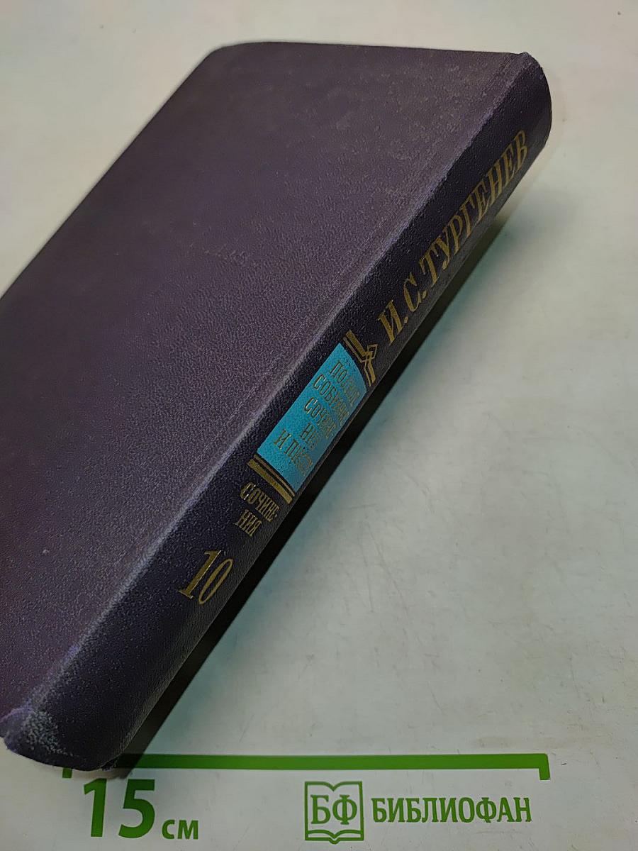 Сочинения. Том десятый. Повести и рассказы 1881-1883. Стихотворения в прозе 1878-1883. Произведения разных годов