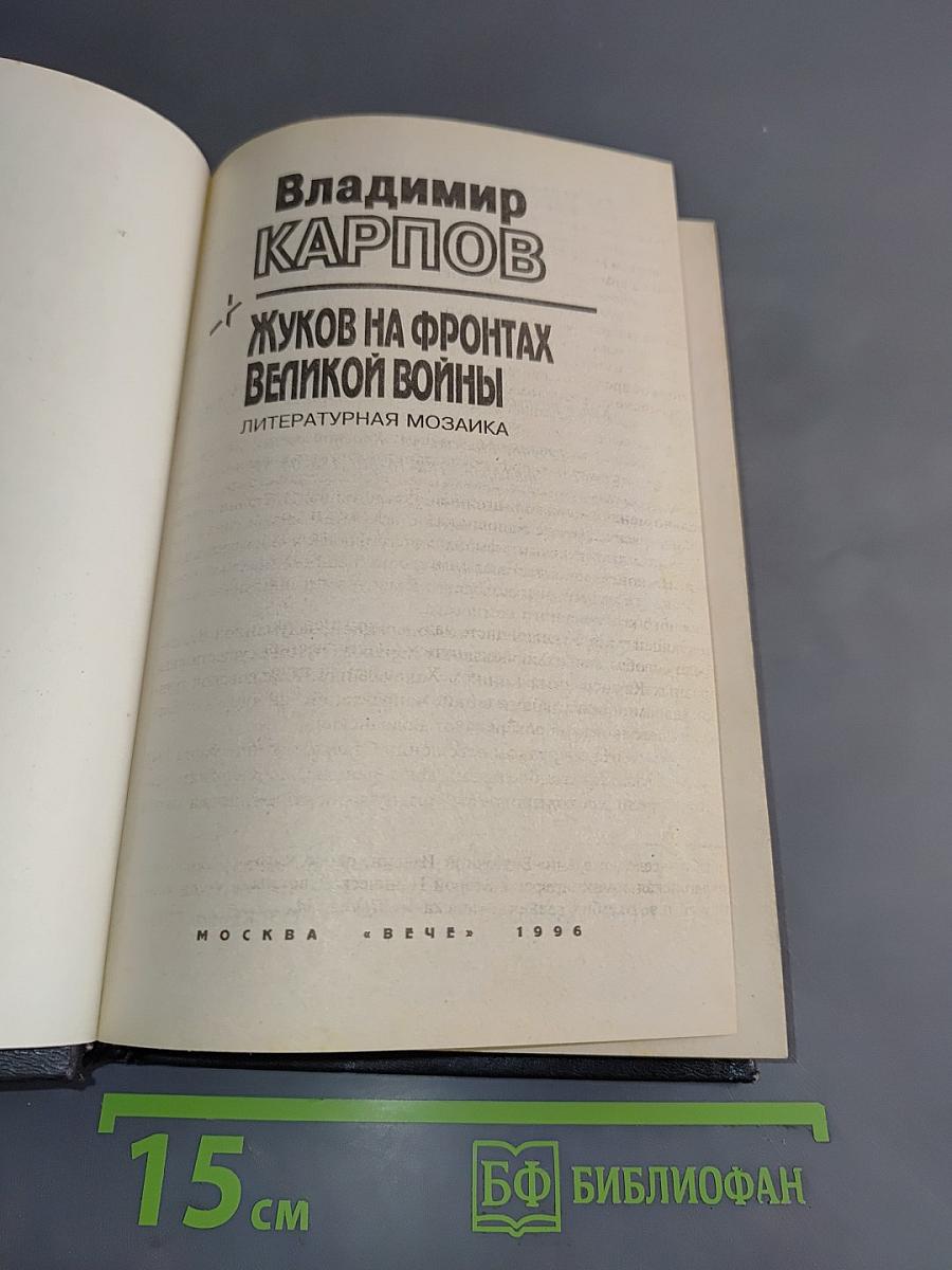 Жуков на фронтах Великой войны. Литературная мозаика