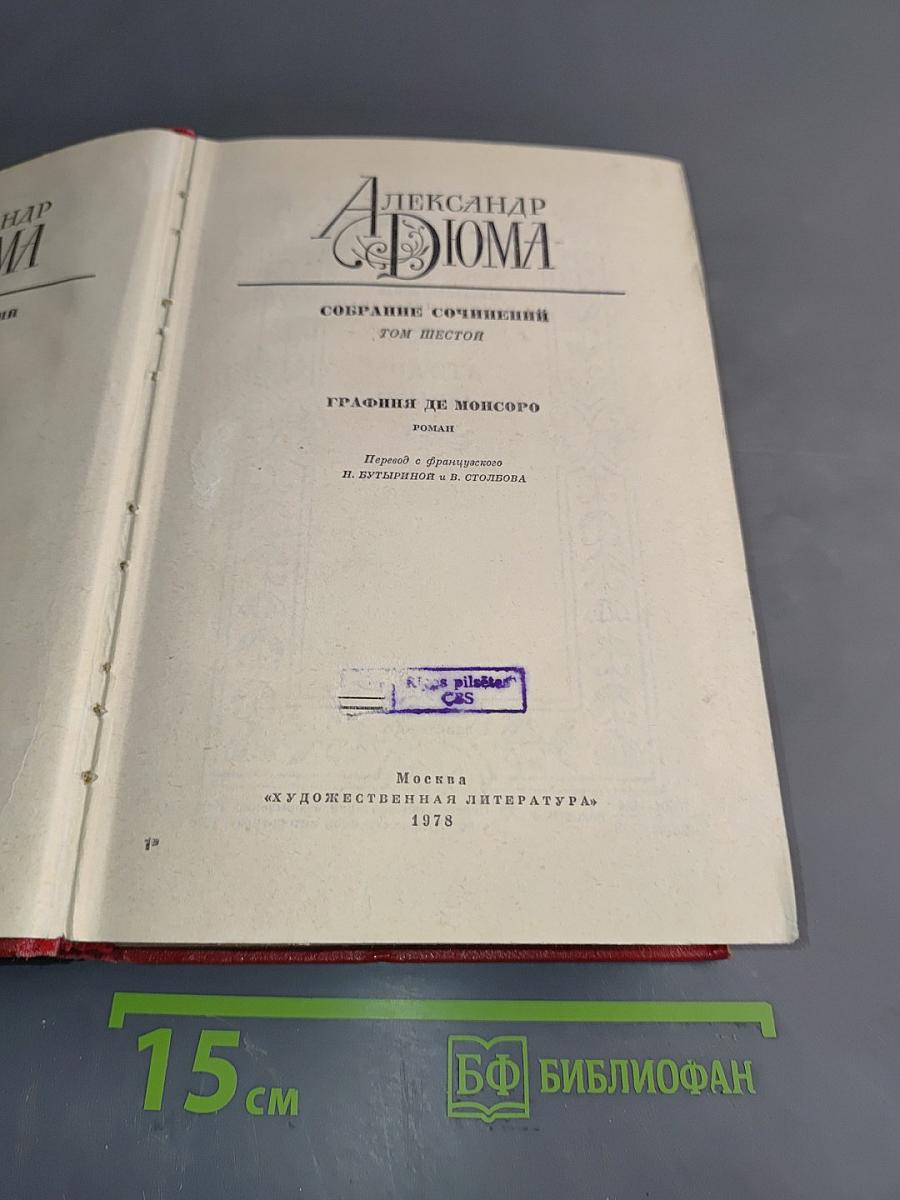 Графиня де Монсоро. Том шестой