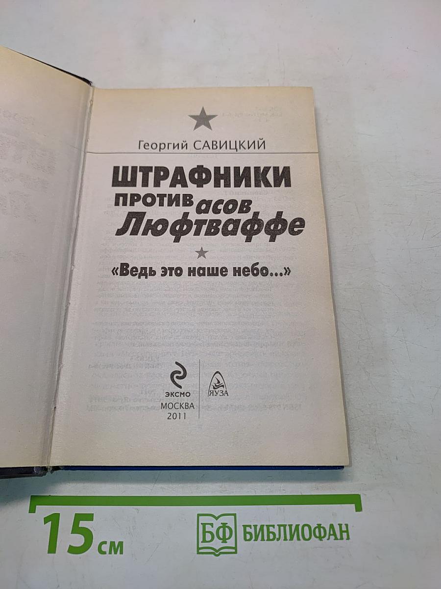 Штрафники против асов Люфтваффе. Ведь это наше небо...