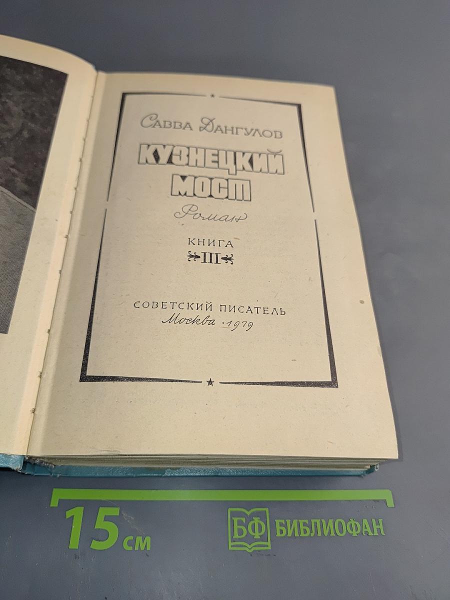 Кузнецкий мост. Книга III