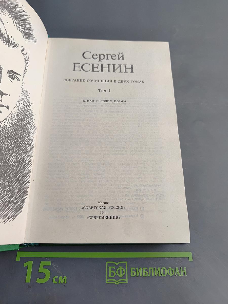Собрание сочинений в двух томах. Том 1. Стихотворения, поэмы