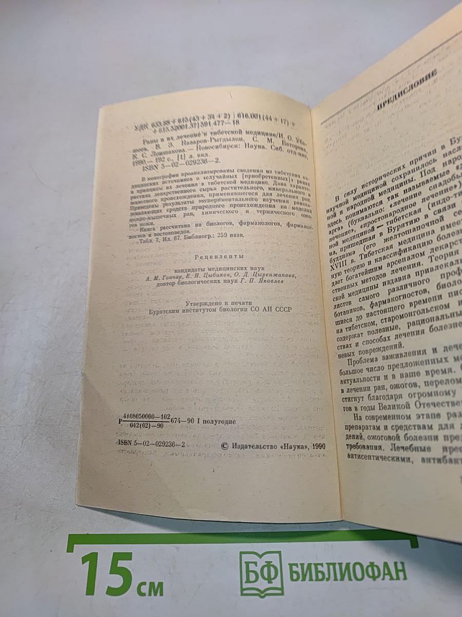 Раны и их лечение в тибетской медицине