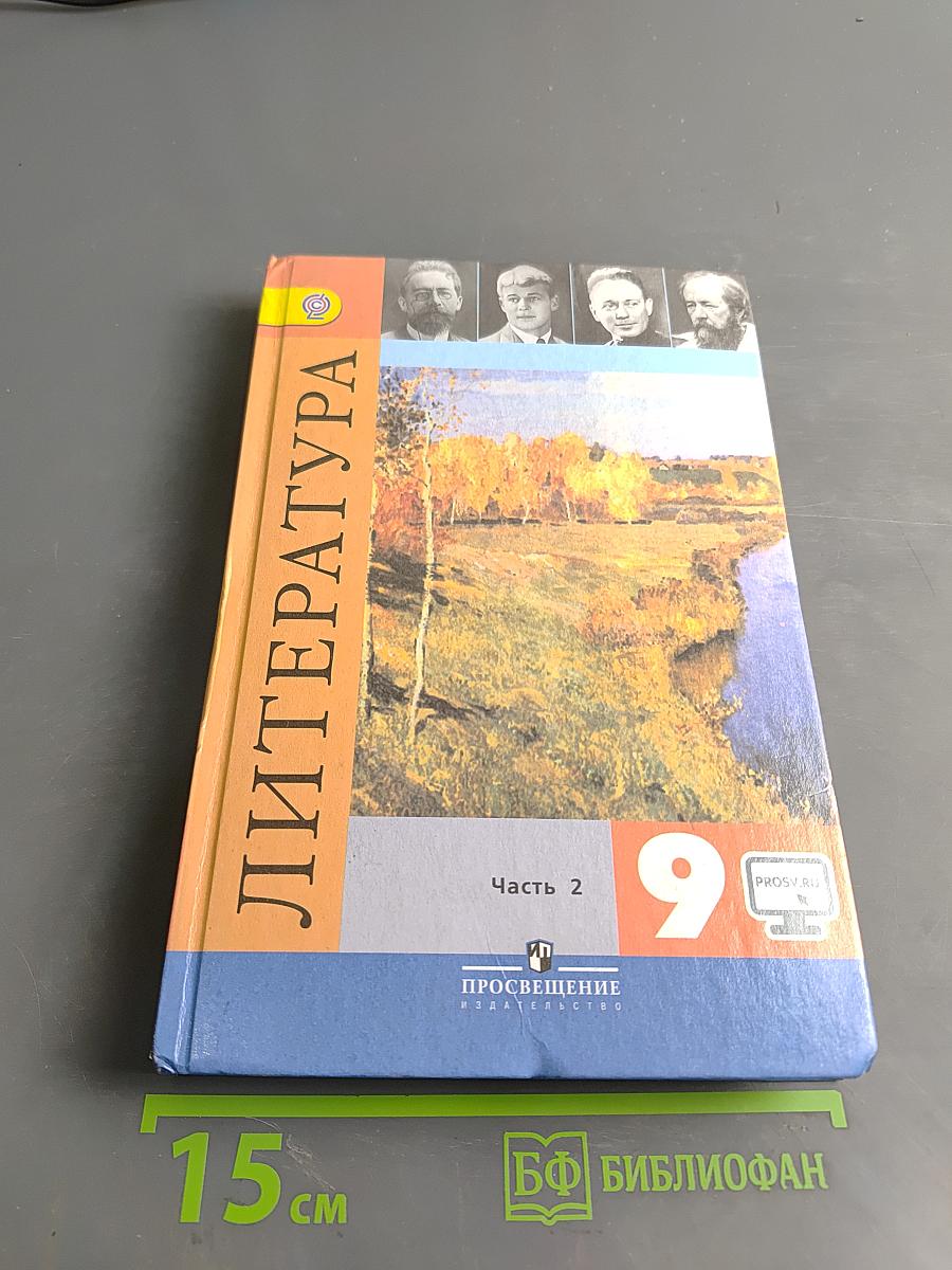 Литература. 9 класс. Учебник для общеобразовательных организаций. В двух частях. Часть 2