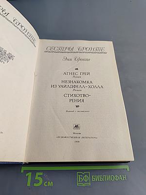 Сестры Бронте. Энн Бронте. Агнес Грей. Незнакомка из Уайлдфелл-Холла. Стихотворения