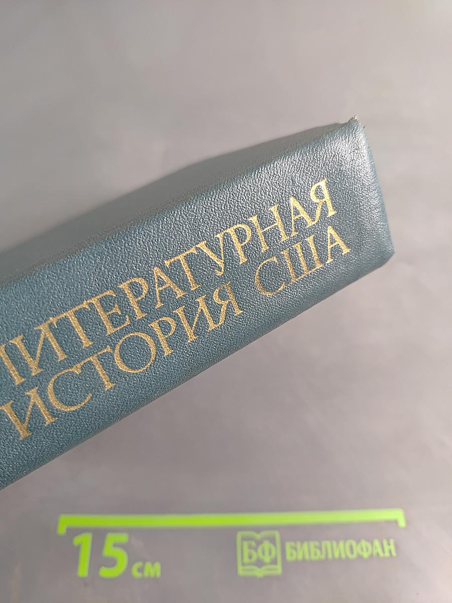 Литературная история Соединенных Штатов Америки. Том III