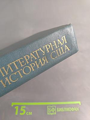 Литературная история Соединенных Штатов Америки. Том III