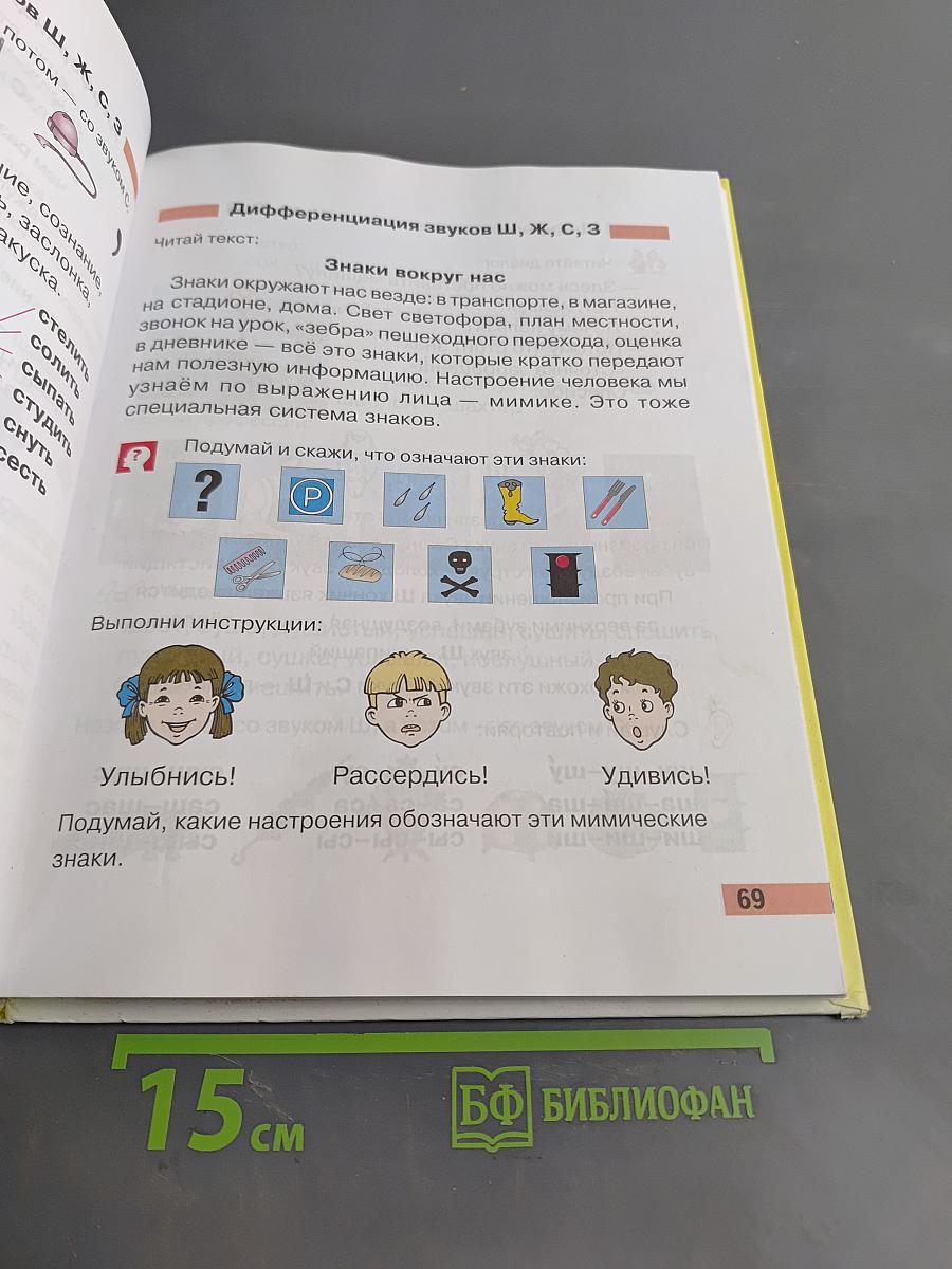 Произношение. Мир звуков. Учебник для 2 класса специальных (коррекционных) школ V вида