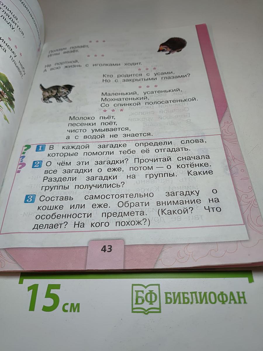 Литературное чтение. 1 класс. Часть 1