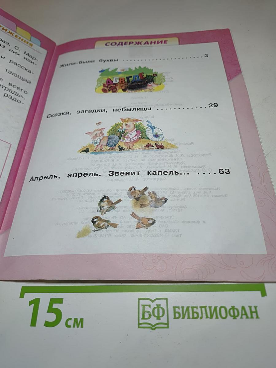 Литературное чтение. 1 класс. Часть 1